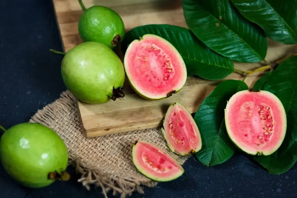 Eating Guava at Night Image