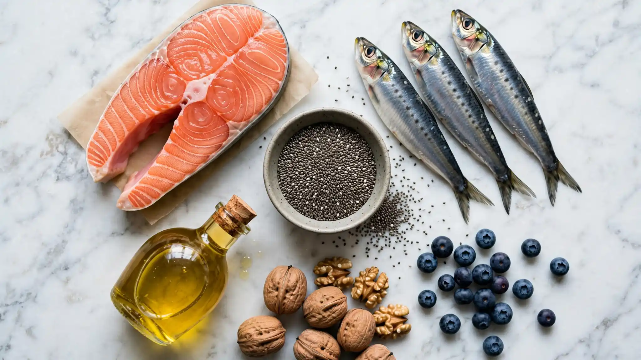 Omega 3 Foods for Brain Health Image