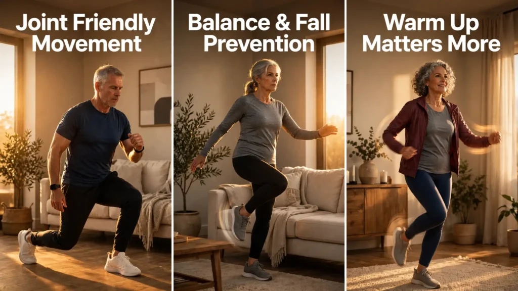 Over 50 fitness routine Image