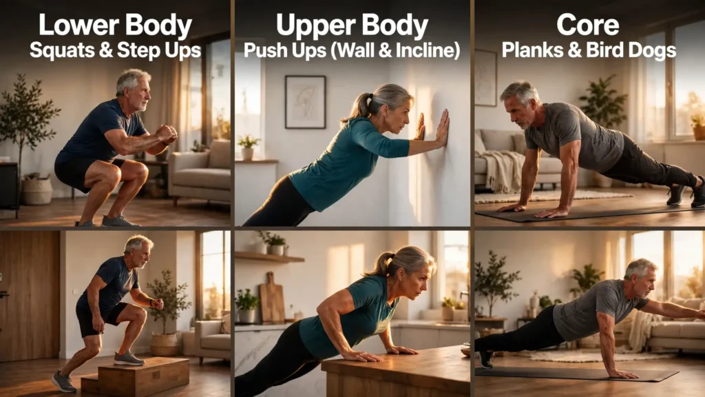 Over 50 no‑equipment exercises Image