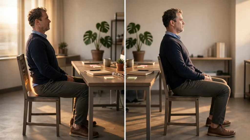 Pelvic Tilts Between Calls Image
