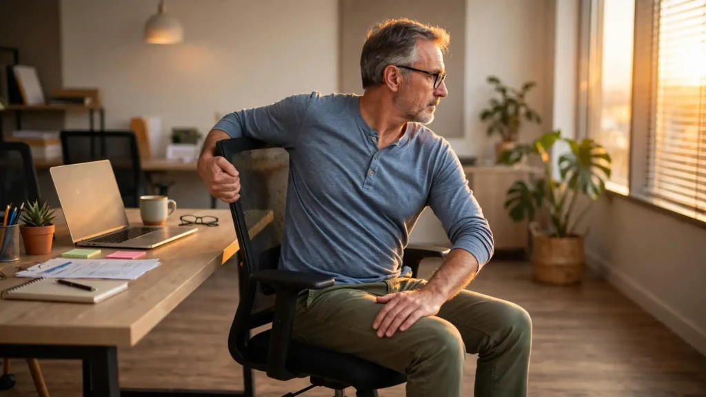 Seated Spinal Twist Image