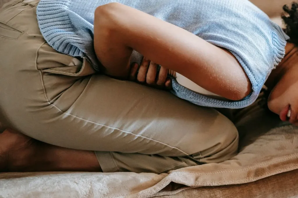 Stomach Cramps Upper Right Side Image