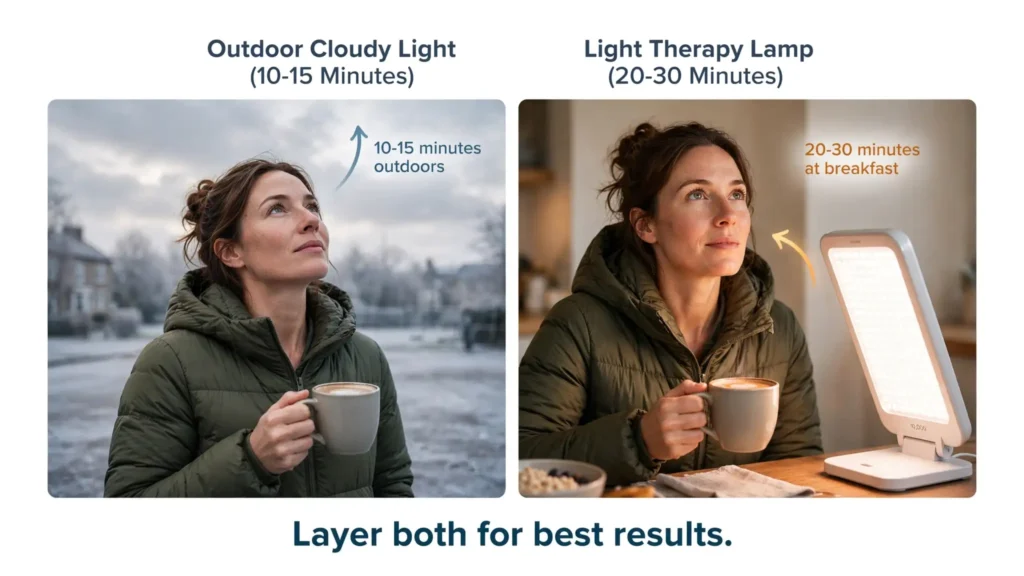 Winter morning light habits Image