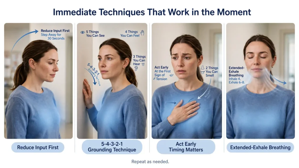 Fast calming methods for sensory overload Image