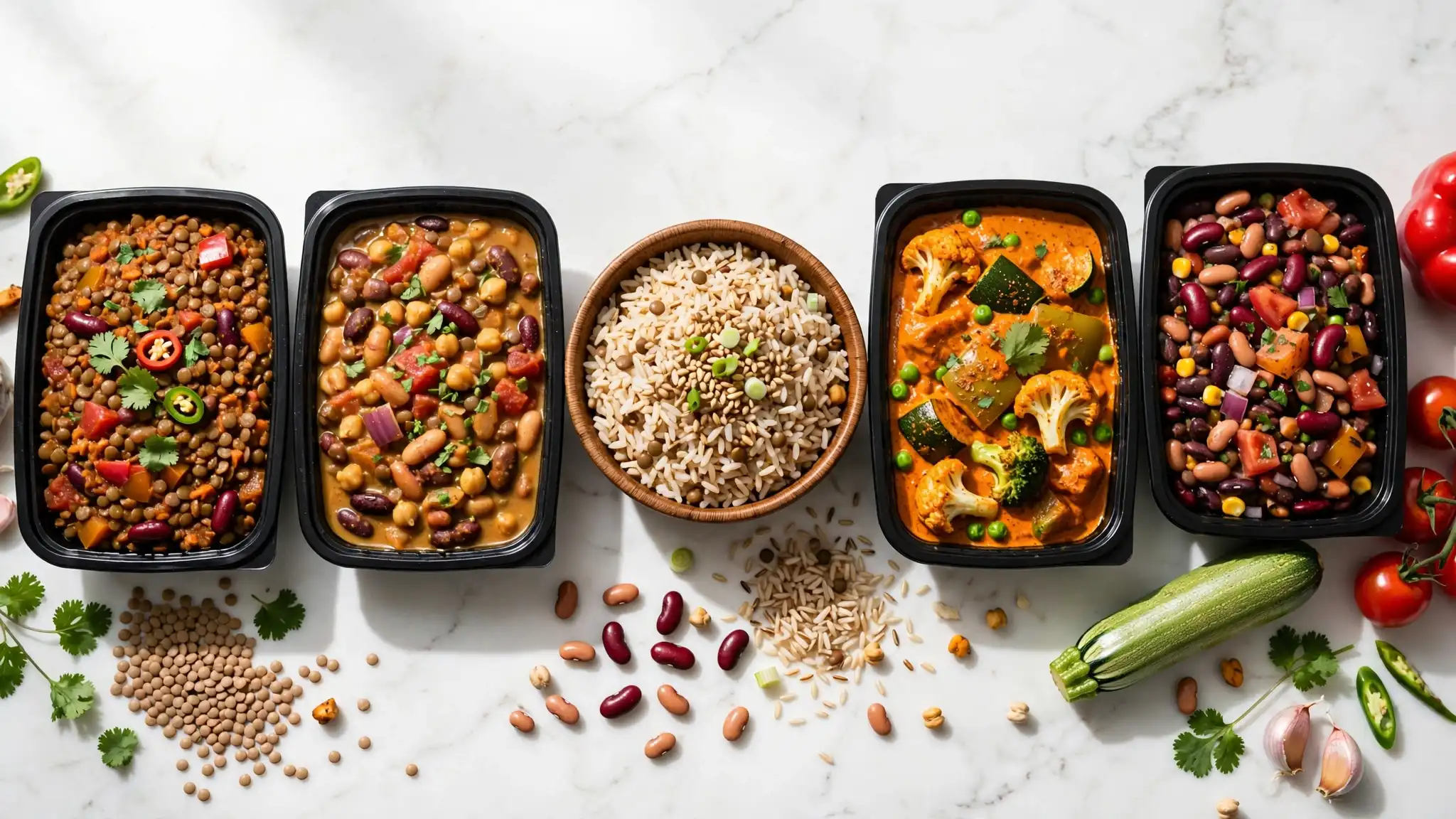 High-Fibre Ready Meals UK Image