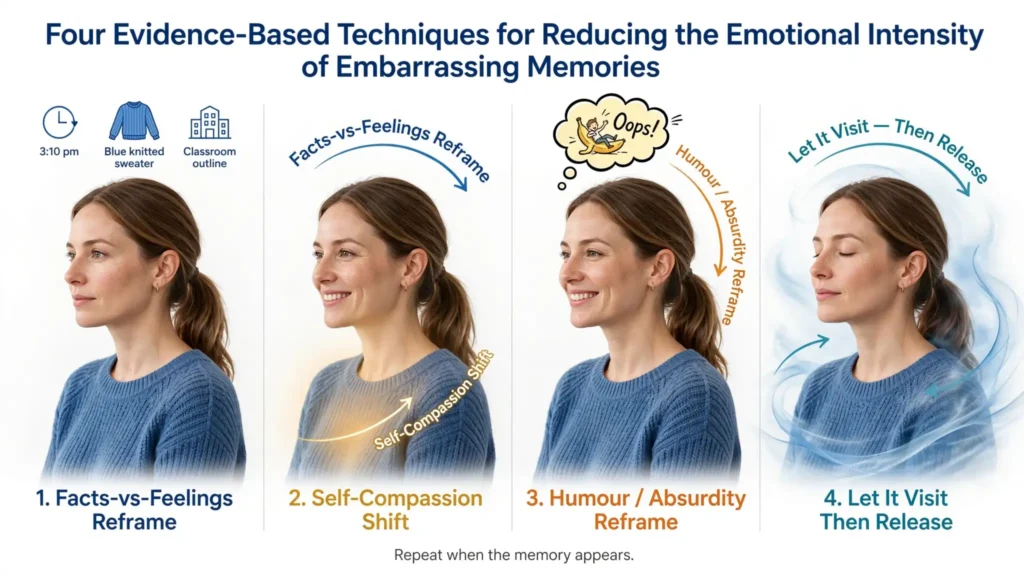 Techniques to calm embarrassing memory replay Image