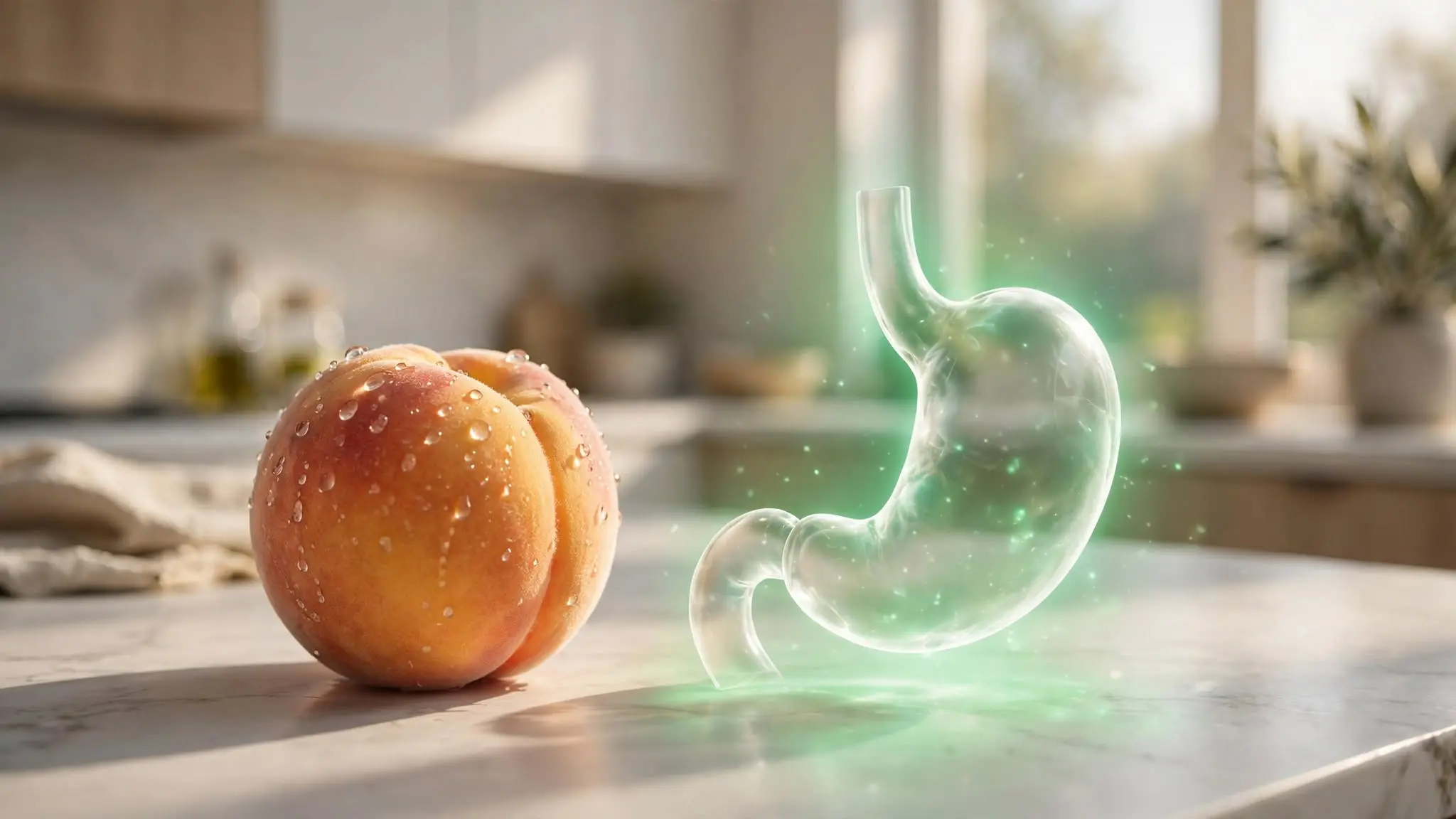 Can I Eat Peaches with Acid Reflux Image