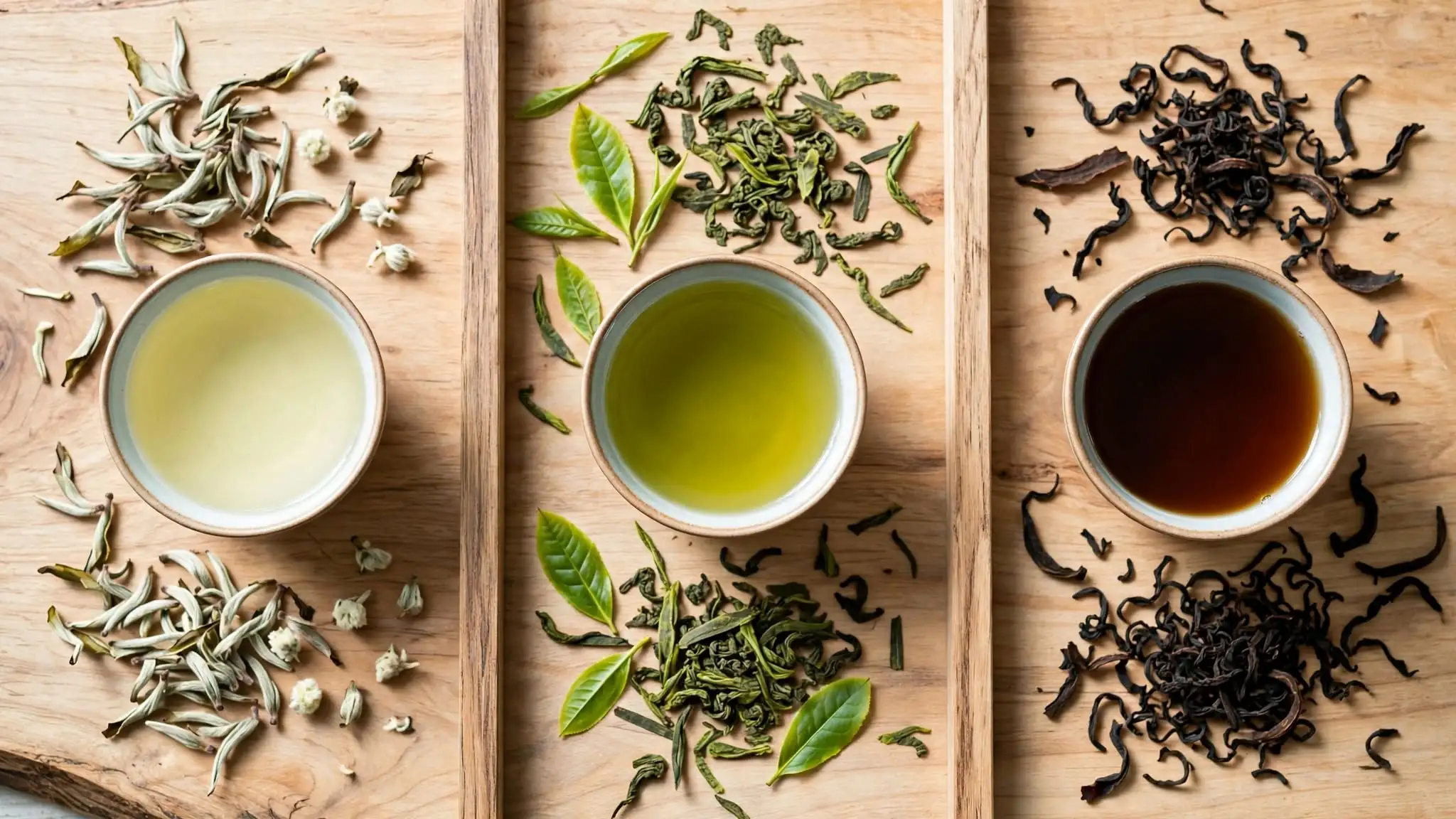 White Tea vs Black Tea vs Green Tea Which One Is Healthier Image