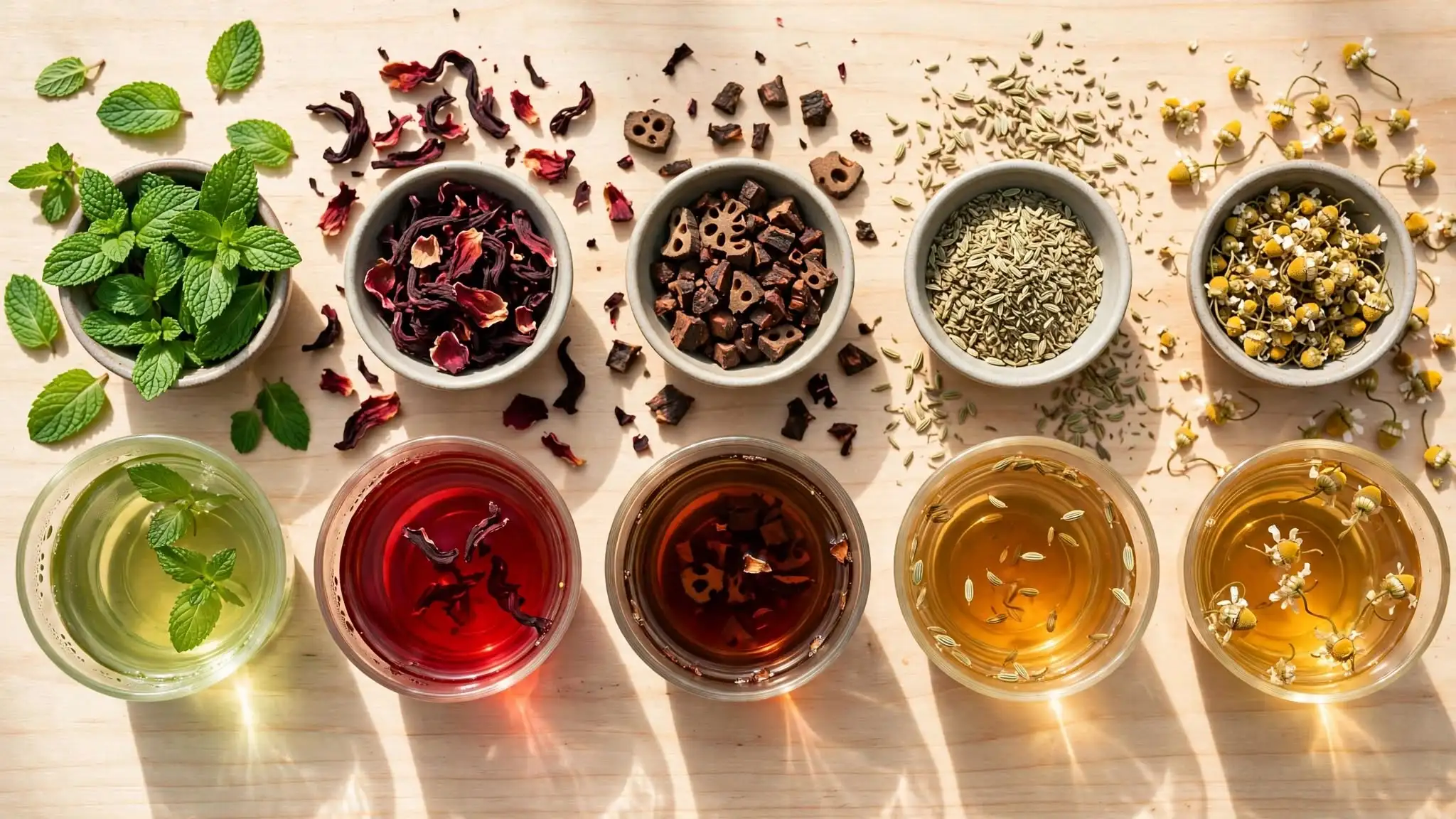 5 Herbal Teas to Detoxify and Cool the Body Naturally Image